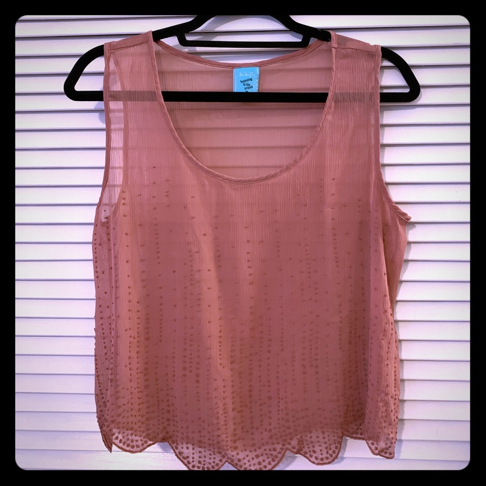 Beaded Crop Top